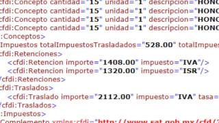 Curso XML con VBA Cómo obtener el IVA y Retenciones de IVA e ISR Vídeo 6 [upl. by Akire]