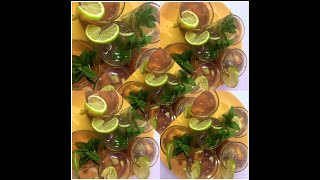 পুদিনা লেবুর শরবত রেসিপিpudina lemonade recipe new lemon sorbot recipi [upl. by Goldina]