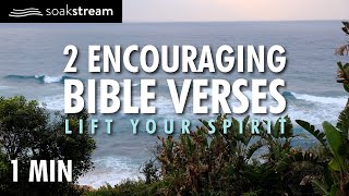 2 ENCOURAGING BIBLE VERSES  Gods Word shorts [upl. by Hadnama]