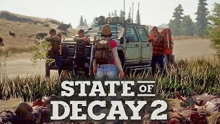 STATE OF DECAY 2  Juggernauts Outposts amp 20 Minutes of Gameplay New Open World Zombie Game [upl. by Doolittle]