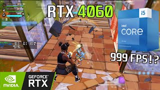 🚀 RTX 4060  i5 13400F · LOW Meshes · FORTNITE Competitive Settings [upl. by Rozalie]