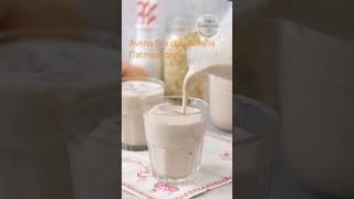 Receta de avena fría colombiana  Oatmeal drink [upl. by Fara]