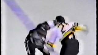 Marty McSorley vs Gino Odjick Round 2 [upl. by Patti822]