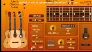 Spicy Guitar  Free VST  myVST Demo [upl. by Emiatej]