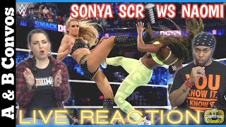 Naomi vs Charlotte Flair  LIVE REACTION  Smackdown 1722 [upl. by Colin]