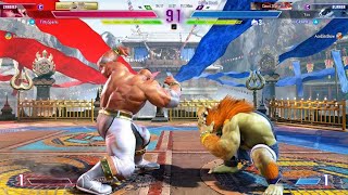 Blanka vs Zangief Street Fighter 620241105233537 [upl. by Edlihtam891]