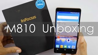 InFocus M810 Android Smartphone Unboxing amp Overview [upl. by Felicity331]