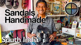 Fully handmade Sandals from Thoothukudi South India [upl. by Jer]