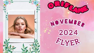 Oriflame Flyer November 2024 [upl. by Kunz]