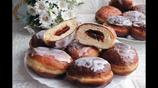 NAJLEPSZE DOMOWE PĄCZKI pączki cake donuts [upl. by Jordison263]