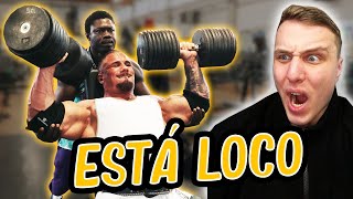 Ha levantado mancuernas de 90 kg en press de hombro increíble [upl. by Otaner]