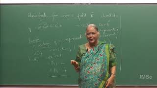 Quadratic forms over function fields by Prof Raman Parimala [upl. by Chauncey]