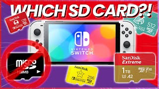 What SD Card To Buy  Nintendo Switch Guide [upl. by Cristoforo]