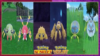 Pokemon Scarlet amp Violet SpinarakAriadosJoltikGalvantulaDewpider amp Araquanid Locations [upl. by Akimahc741]