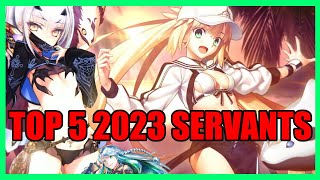 The Top 5 BEST JP Servants of 2023 FateGrand Order [upl. by Ocsisnarf896]