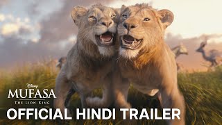 Mufasa The Lion King  Hindi Trailer  Shah Rukh Khan Aryan Khan AbRam Khan  In Cinemas Dec 20 [upl. by Baras812]