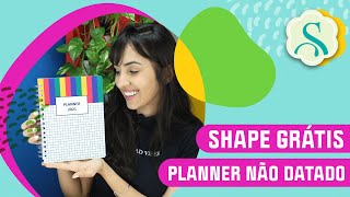 Como Fazer Um Planner  DIY Fácil com Molde e PDF Grátis [upl. by Nrubloc]