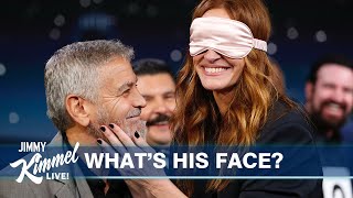 Can Julia Roberts Identify George Clooney Just by Feeling His Face [upl. by Sephira]