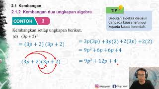 Kembangan  Matematik Tingkatan 2 KSSM [upl. by Lucrece]