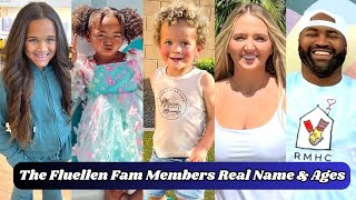 The Fluellen Fam Members Real Name And Ages 2024 [upl. by Neibaf]