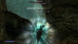 SKYRIM  Power Leveling Alteration Tutorial  EASY  NO REQUIREMENTS [upl. by Henning]