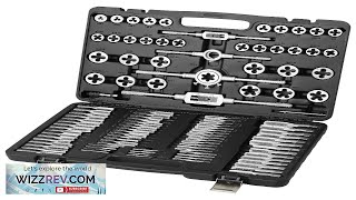 VEVOR Tap and Die Set 110Piece Include Metric Size M2 to M18 Review [upl. by Gigi]