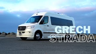 Grech RV Strada  Mercedes Sprinter Camper Van  Luxury Class B Motorhome [upl. by Leseil]