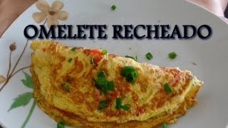 RECEITA 4  Omelete Recheado [upl. by Akeenat]