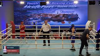 Emmanouil Fotiadis GRE vs Sandro Spica FRA Youth World Cup 2024 SFs 63kg [upl. by Ryun675]