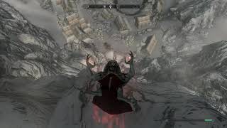 Vampiric Grip INSANE DISTANCE  Skyrim [upl. by Kcired655]