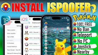 Pokémon GO Spoofing FREE 2024 – Ultimate iSpoofer Guide [upl. by Asi705]