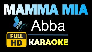 MAMMA MIA  Abba  Karaoke  Instrumental [upl. by Gaven209]