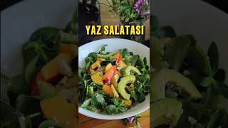 recipes keşfet avocado summer salata [upl. by Nodyarb]