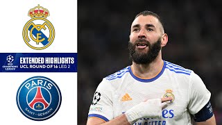 Real Madrid vs PSG Extended Highlights  UCL Round of 16  Leg 2  CBS Sports Golazo [upl. by Enyrhtac]