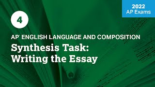 2022 Live Review 4  AP English Language  Synthesis Task Writing the Essay [upl. by Yank7]