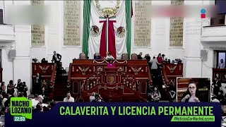 Congreso aprueba licencia de conducir permanente en CDMX  Noticias con Nacho Lozano [upl. by Cirle]