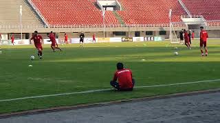 Tajikistan football Team practice in Islamabad [upl. by Mauchi]