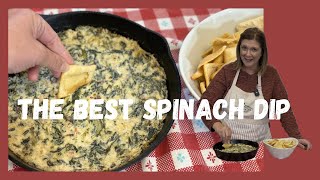 Pepper Jack Cheese amp Bacon Spinach Dip [upl. by Ytnom]