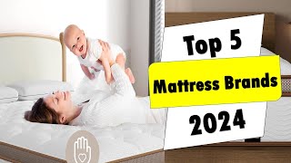 ✅Top 5 Best Mattress Brands  Best Mattress Brands  Smart Gadgets Buying Guide Updated On 2024 [upl. by Erialb817]