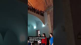 Ensayo abierto del Coro juvenil femenino del ISEAM Domingo Zipoli Museo San Alberto [upl. by Ardnikal]