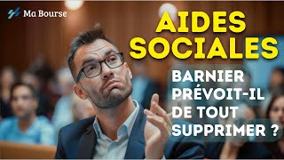 Plus de RSA ni APL  Michel Barnier vatil supprimer et fusionner toutes les aides sociales [upl. by Ylrebnik]