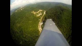 Arriving into Logan West Virginia 6L4 in a Cirrus [upl. by Winchester]