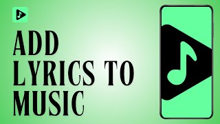 How to Add Lyrics to Music Using musicolet Andriod Phone [upl. by Ylime]