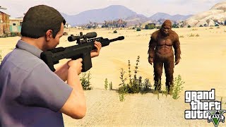 GTA 5  How far can a Sniper Shoot in GTA 5  GTA Test Series [upl. by Vey]