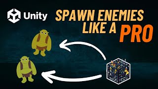 Unity  Spawn enemies like a pro Object Pooling [upl. by Effy825]