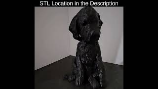 Labradoodle 3d 3dprinting dog puppy labradoodle [upl. by Phyllida]