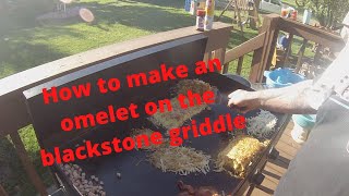 Easy Mexican Omelette Recipe  Blackstone Griddle Recipes [upl. by Jenei358]