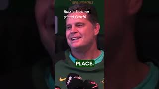 Rassie on Siya Springboks vs All Blacks [upl. by Stanzel]