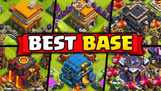 Best Bases for Every Town Hall in Clash of Clans [upl. by Nodle]