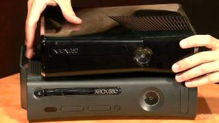 Xbox 360 Slim Comparison New Vs Old [upl. by Luas]